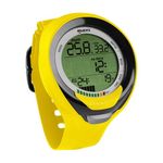 Mares Puck Pro+ Wrist Dive Computer | Ultra Flat Design Watch-Style One Button Control Underwater Scuba Diving Computer, Yellow/Black