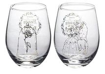 Beauty and the Beast 00864 Stemless Wine Glasses, Multicolored