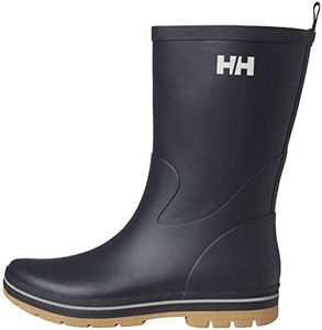 Helly-Hansen Midsund 3 Rubber Boots for Men - Waterproof Protection with Comfort Insole, Rubber Midsole & Vulcanized Rubber Max-Grip Traction Outsole, Navy - 9