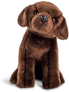 DEMDACO Chocolate Labrador Retriever Dog Brown 8 Inch Polyester Soft Plush Stuffed Animal