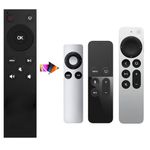 FOXRMT Universal Remote for Apple TV 4K/Apple TV Gen 1 2 3/ Apple TV HD A2169 A1842 A1625 A1427 A1469 A1378 A1218 Without Voice Button