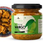 Picklers Mango Pickle Homemade | No Artificial Preservatives |Authentic Ghar ka Aam ka Achar |Raw Mango from Himachal Farms | Fresh Raw Spices | Less Mustard Oil | 250 gm