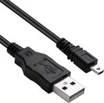 Replacement Compatible USB Charging And Data Transfer Cable For Sony DSC-W690, DSC-W800 / DSC-W810 / DSC-W830 Camera By Dragon Trading