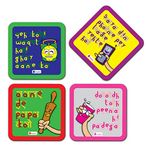 Indigifts Tea Coaster Set of 4 Mummy ke Dialogue | Gifts for Mother, Mother in Law, Maa (Multi)