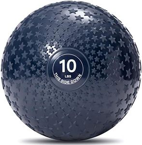 JFIT Weighted Slam Ball, 10 LB, Black