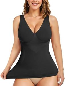 Gotoly Shapewear Women Compression Tank Tops Black Medium