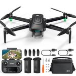 Holy Stone HS175G GPS Drone with 4K EIS Camera for Adults Beginner, 249g Foldable RC Quadcopter with Auto Return, Follow Me, 60 Mins Flight Time, Brushless Motor, 5G Transmission, Upgraded HS175D