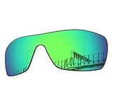 Well-aimed Replacement Lenses Compatible with Oakley Oil Rig Sunglasses - Green Iridium Polarized