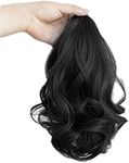 Synthetic Hair Extensions Wigs Women Toupee Short Wavy Curly Claw Ponytail Hair Clip in Hair Extensions Women Hair Wigs