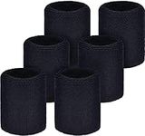 OutdoorEssentials Sweat Bands - Multipack Sweat Wrist Bands for Men & Women - Tennis Wristbands for Sports