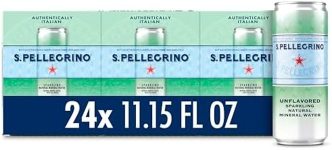 S.Pellegrino Sparkling Natural Mineral Water, Unflavored, 11.15 Fl. Oz (Pack of 24)