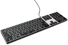 Davinci Resolve Backlit Pro Aluminum Keyboard - macOS - US