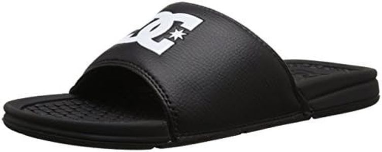 DC Men's Bolsa Slide Sandal, Black, 13