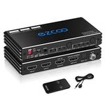 HDMI Splitter 4K 60Hz ARC/eARC for Soundbar HDMI Switch Bi-direction 1 In 2 Out or 2 Input to 2 Output SPDIF 5.1CH Breakout D-olby Vision Atmos HDR CEC HDCP2.2 Scaler 4K 1080 for Xbox,PS5,SONOS ARC