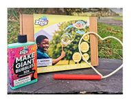 DR ZIGS ECO Bubble KIT with Hand Wand - Best Huge Bubble Making Set, Fun Garden Toys for Kids, Toddlers & Adults, Wands, Soap Solution & Booklet Included, Made for Fun Outdoor Party Games