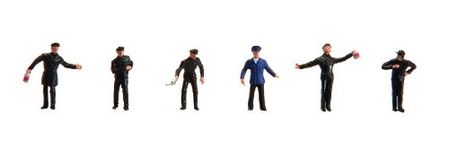 Faller 151075 Steam Loco Personnel 6/HO Scale Figure Set