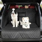 KYG Car Boot Cover for Dogs, Non Slip Waterproof Boot Liner Protector Durable Tear-resistant Universal Cargo Liner innovative silicone Bottom for Medium Small Car, 105 * 170 * 37cm