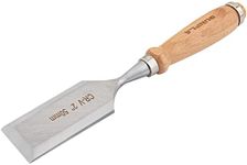 Gunpla 50mm CR-V Wood Chisel Tool Heavy Duty Bevel Edge Non Slip Woodworking Sharp Hand Chisels with Wooden Handle for Carving Cutting Shaving Shaping Scrapping Chopping