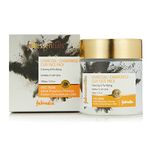 Fabessentials Charcoal Chamomile Clay Face Pack -100gm | Fairness Facial Mask | with Kaolin & Menthol | Deeply Cleanses | Face Mask For Glowing Skin | Effective in Clearing Clogged pores | Absorbs Excess Oil - 100 gm