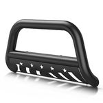 Bull Bar Compatible for Silverado Front Bumper Grill Grille Guard (04-22 F-150)