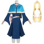 Anime Delicious in Dungeon for Marcille Costume for Marcille in Delicious in Dungeon Anime Cosplay Halloween Costume XL