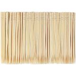 1000 pcs Set Bamboo Cocktail Sticks Toothpicks Toothpick Safe Single end for Dental Teeth Sturdy Food Barbecue Fruit Appetizer Olive Party Food Cupcake Decoration Cheese Label Salad