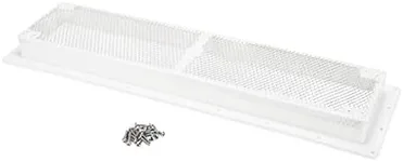 Camco 42161 Bladeless RV Refrigerator Vent Fan, White, 12-Inch