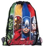 Marvel Comics - Sakky Kids Avengers Drawstring Bag - School Bag for Kids - Official Merchandise Gift for Boys