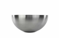 Ikea Stainless Steel Solid Serving Bowl , Silver, 1 gallon