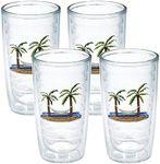 Tervis Tumbler Palm and Hammock 16-Ounce Double Wall Insulated Tumbler, Set of 4-1035978