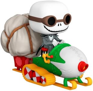 Pop Rides Nightmare Before Christmas Jack with Goggles and Snowmobile Vinyl Figure