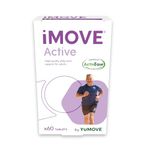 iMOVE Active | Natural Joint Supplement for Humans, 60 Tablets - Includes Glucosamine HCl, Green Lipped Mussel, Hyraluronic Acid, Vitamin E and C and Manganese