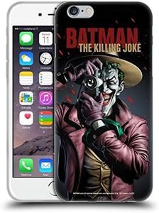 Head Case Designs Officially Licensed Batman DC Comics Joker The Killing Joke Famous Comic Book Covers Soft Gel Case Compatible with Apple iPhone 6 / iPhone 6s