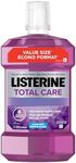 Listerine Total Care Antiseptic Mouthwash with 8 benefits, Kills up to 99.9% of Germs, Fights Plaque & Gingivitis, CDA Validated, Clean Mint Flavour, 1.5 L (Pack of 1)
