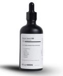 SuprSEEDS Organic Black Seed Oil (Kalonji), 100 ml | 4.2% High Thymoquinone | India's 1st and Best Thymoquinone Focused Brand for Chronic Inflammation, Joint Pain, Hormones Balance, Weight, Skin and Hair | Cold-Pressed | 100% Pure & Natural Black Seed Oil | Black Glass Bottle