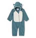 Columbia Baby Boys Foxy Sherpa Bunting Snowsuit, Metal/Chalk, 12-18 Months US