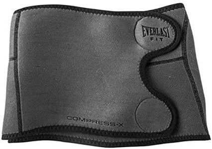 Everlast P00000380 Slimmer Belt, Contoured Shaping Grey