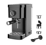 EWX 3 in 1, 20 Bar Pump (Pump Made in Italy) Espresso Coffee Maker/Coffee Machine, Semi-Automatic, Ground Coffee/Capsule/ESE Pod 3 in 1, Sold by Ecoworxx Home and Garden Inc. Canada