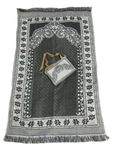 KETOSTICS Safri Full Travel Prayer Mat, Pocket Friendly Prayer Mat/Janamaz/Pouch Packing Velvet Prayer Mat/ (Multi Colour), Rectangular, 70 x 110 Centimeters