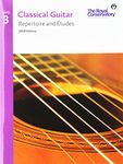 RCM Classical Guitar Repertoire & Etudes 2018 Edition Level 3