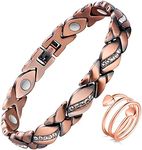 Jecanori Copper Magnetic Bracelets 