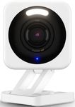 Wyze Cam v4, 2K HD Wi-Fi Smart Home Security Camera, Indoor/Outdoor Use, Pet/Baby Monitor, Motion Activated Spotlight/Siren, Enhanced Color Night Vision, 2-Way Audio, Local/Cloud Storage, Wired, White