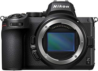 Nikon Z5 Body with Additional Battery Compatible with Camera, 3 Inches Display (Black)