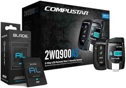 Compustar 2-Way Car Remote Start & Alarm Bundled with + (1) iDatalink ADS-Blade AL Universal Integration Cartridge