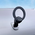 Blackstar Air-Safe Dash : MagSafe Compatible Magnetic Mobile Phone Holder for Car Dashboard with 540° Angle Rotation and Strong Magnetic Power -Car Phone Mount Stand- Compatible with All Mobile