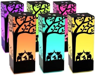 Telepathy® Tree - Long Distance Friendship Lamp® celebrating Childhood & Nature | Wi-fi Lights with changing LED Lights on Touch | Friendship Day Gifts for loved ones who stays Apart (Set of 6)