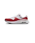 Nike AIR MAX SYSTM-White/White-University RED-Photon DUST-DM9537-104-6UK