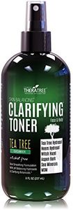 Clarifying Toner with MSM, Tea Tree & Neem Hydrosol, Complexion Control for Face & Body - Helps Reduce Appearance of Pore Size, Controls Oil to Tone, Balance & Hydrate Skin - 8 oz