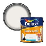 Dulux Easycare Washable and Tough Matt Emulsion Paint For Walls And Ceilings - Pure Brilliant White 2.5 Litres