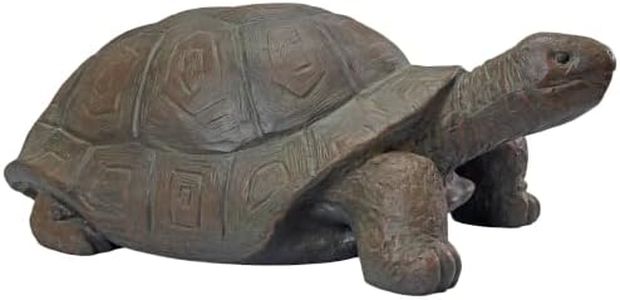 Sunnydaze Talia The Tortoise 29-Inch Glass Fiber Reinforced Concrete Garden Statue